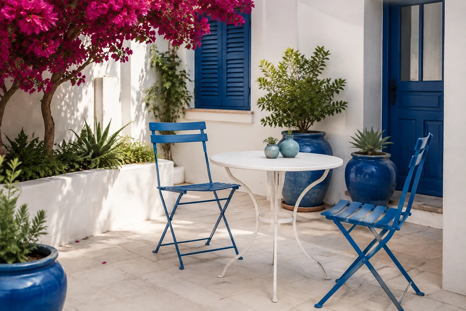 AI style inspiration for Greek Island