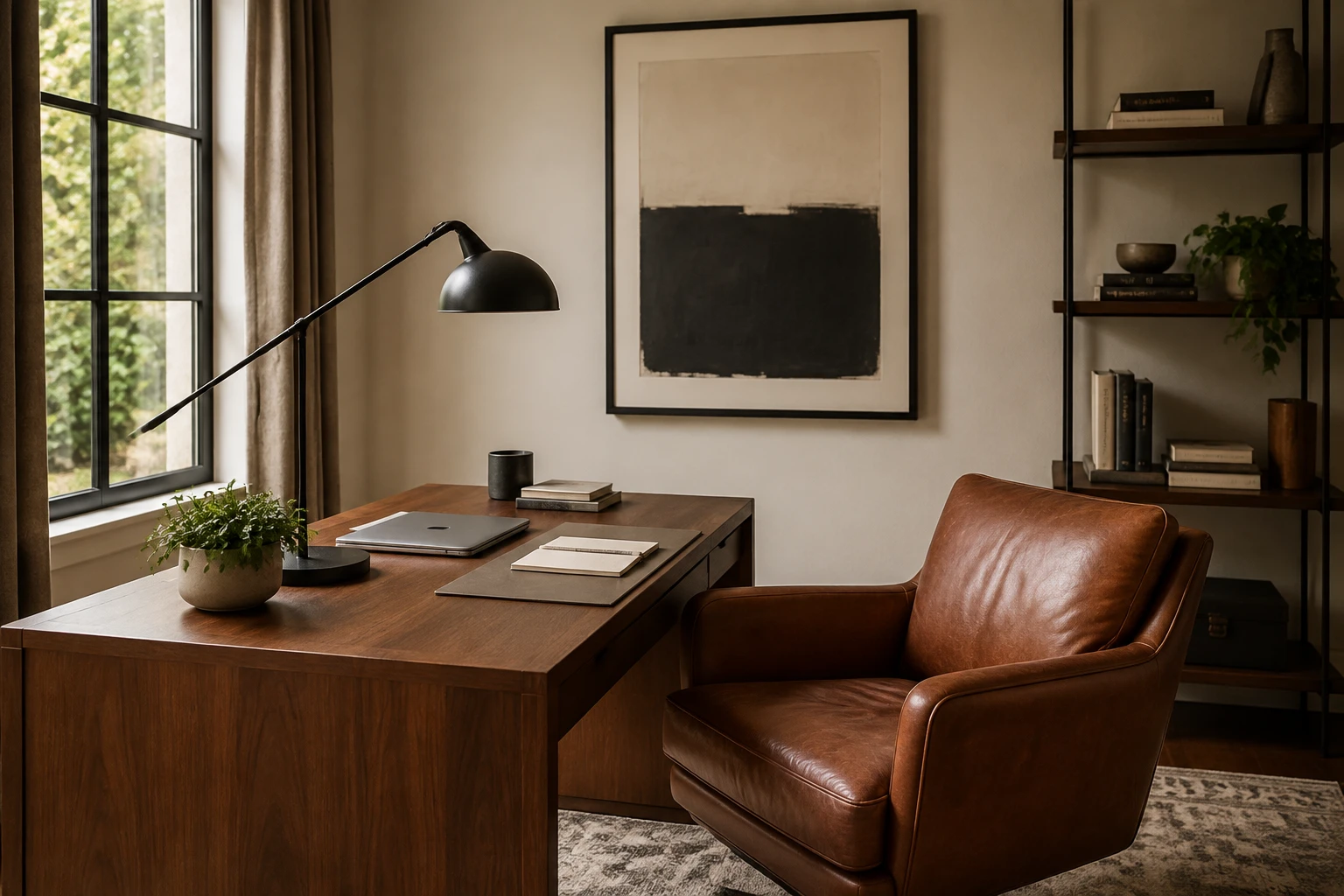 AI style inspiration for Tan leather