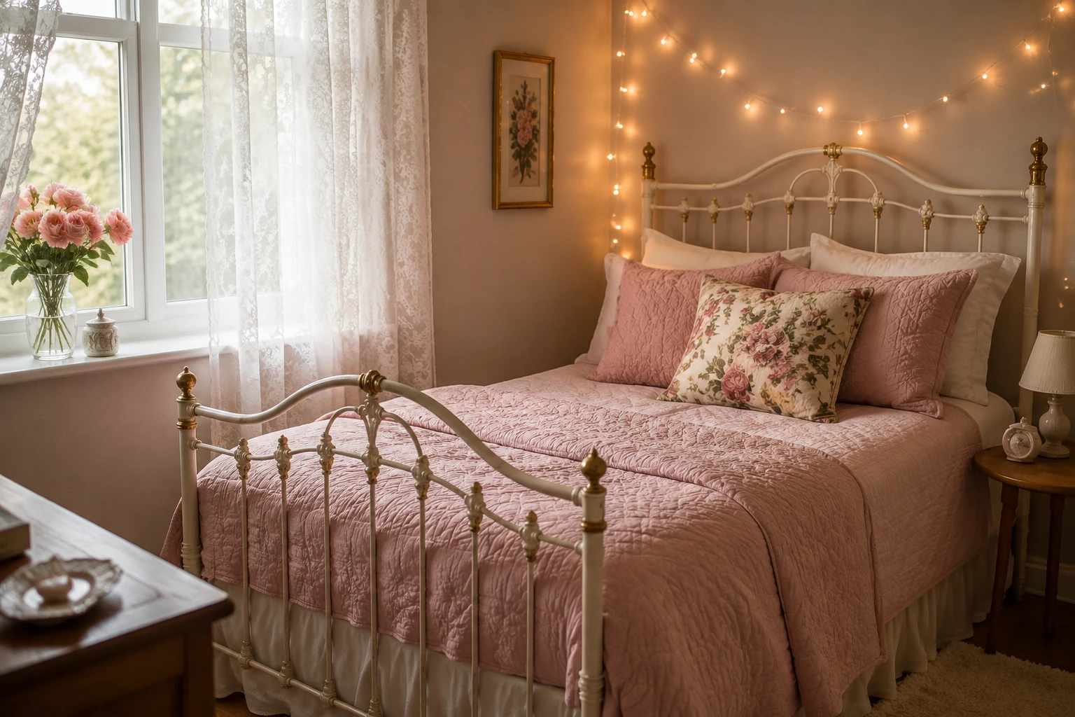 AI style inspiration for Romantic Vintage