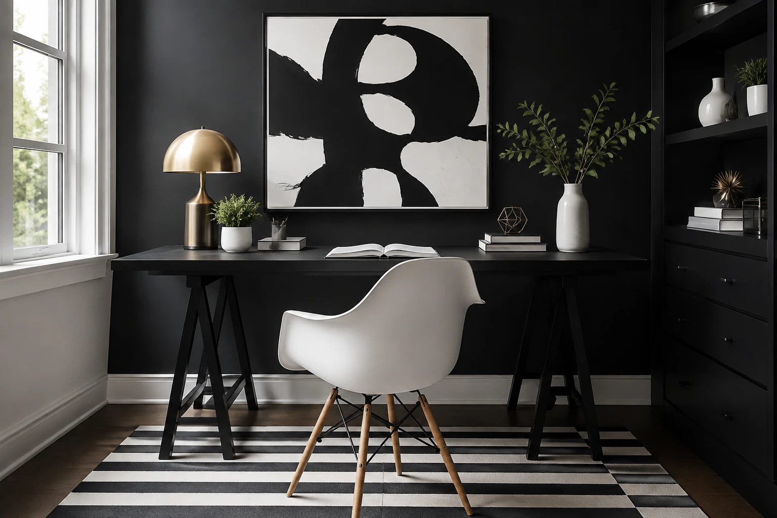AI style inspiration for Black and white