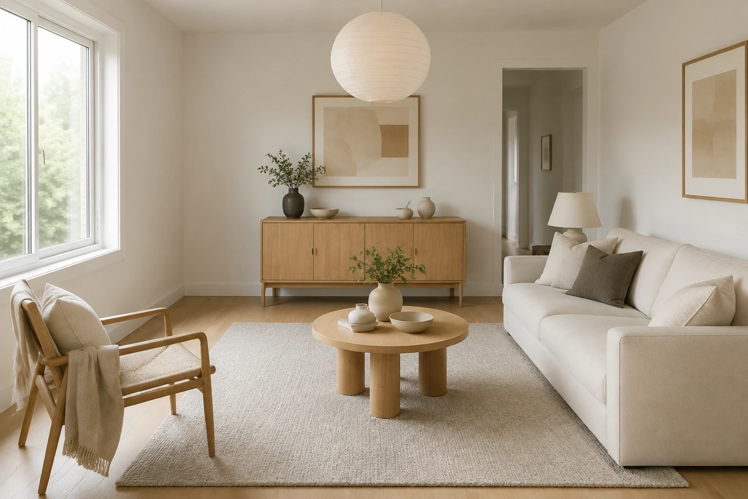 AI style inspiration for Nordic Light