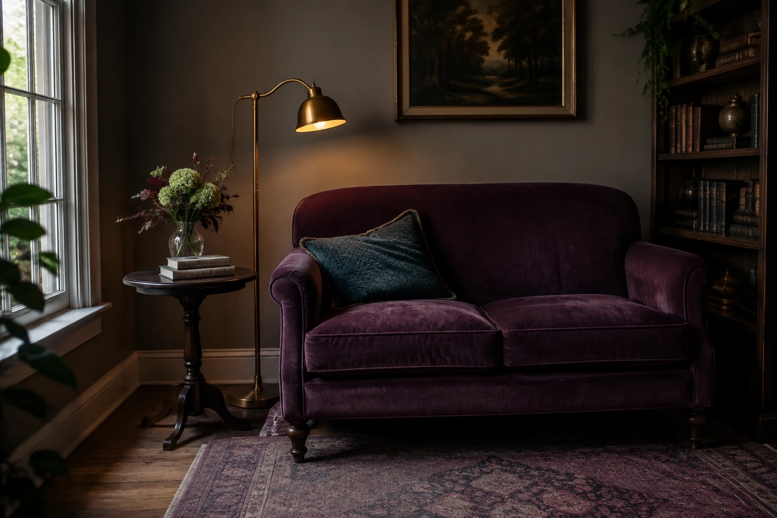 AI style inspiration for Deep purple