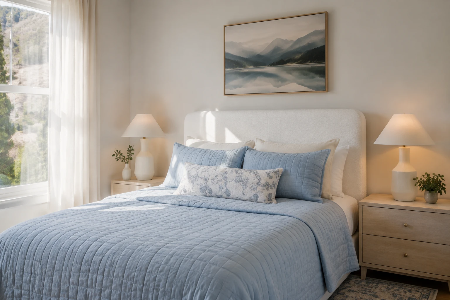 AI style inspiration for Pale blue