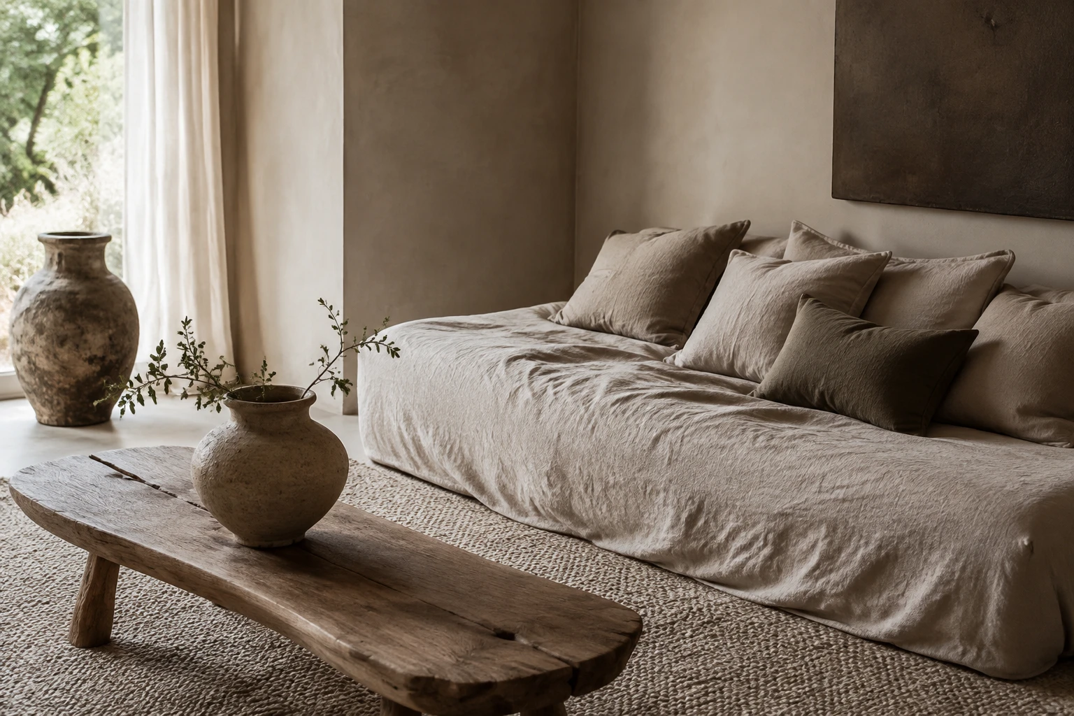 AI style inspiration for Natural wood