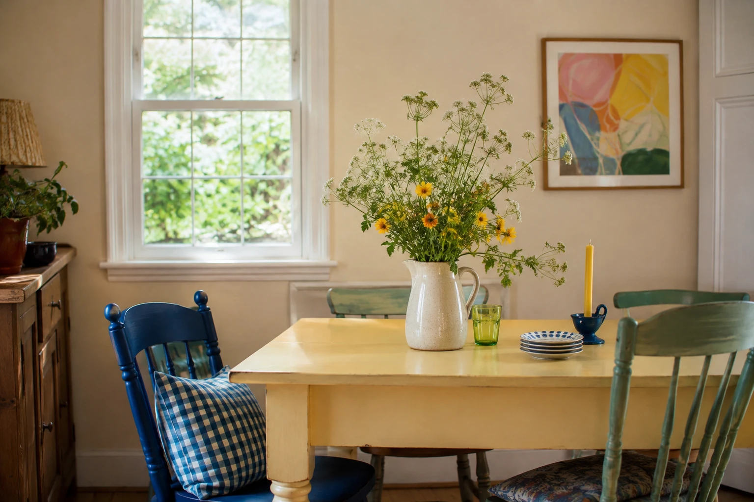 AI style inspiration for Colourful cottage