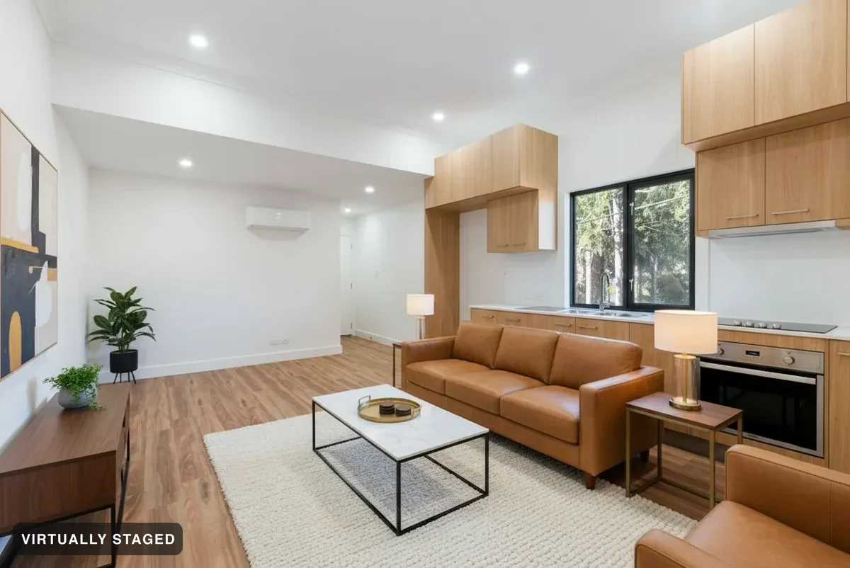 A staged room from a buyer page