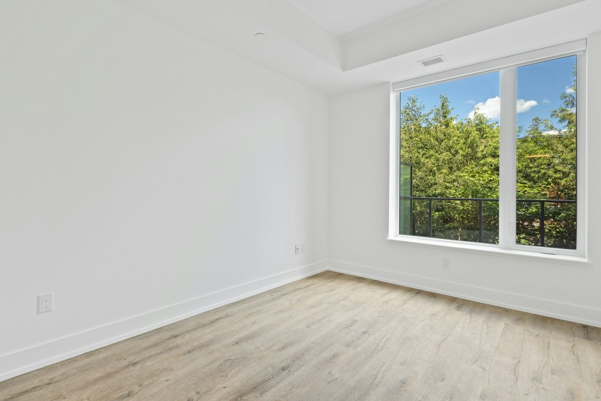 Original home office before AI staging